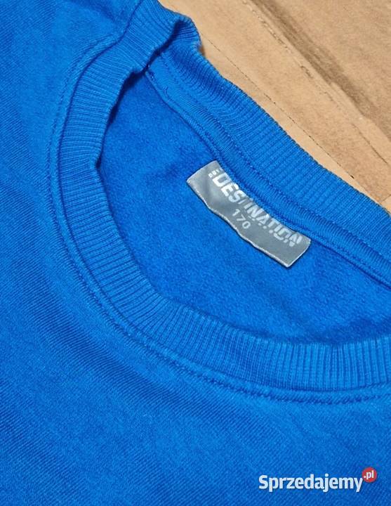 Bluza chłopięca sportowa niebieska NOWA 170