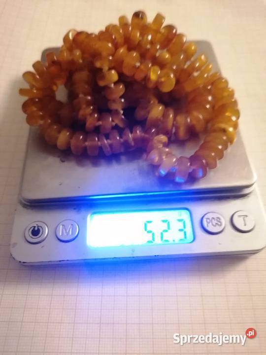 Naszyjnik Bursztyn 52gr Białystok