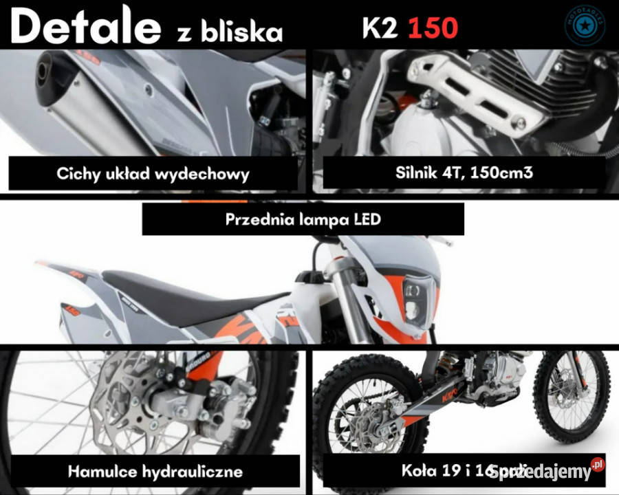 KAYO K2 Cross Kayo K2 150 Transport Raty Fvat Stare Miasto
