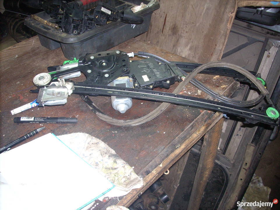 mechanizm podnoszenia szyby podnosnik sharan 1 Motoryzacja Kurów sprzedam