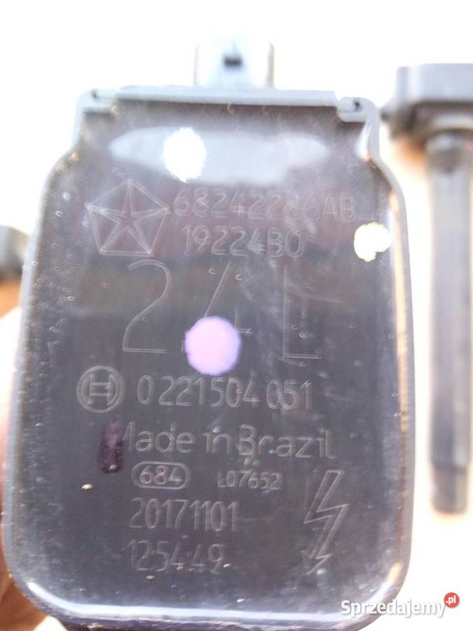 Silnik 24 MULTI AIR Cewka Zapłonowa Jeep RAM Rok produkcji 2018