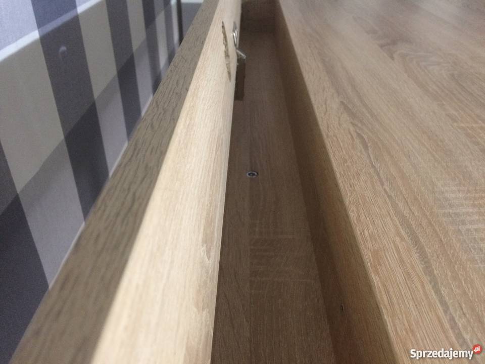 Biurko w stylu skandynawskim 150 dąb sonoma 60cm mazowieckie Warszawa