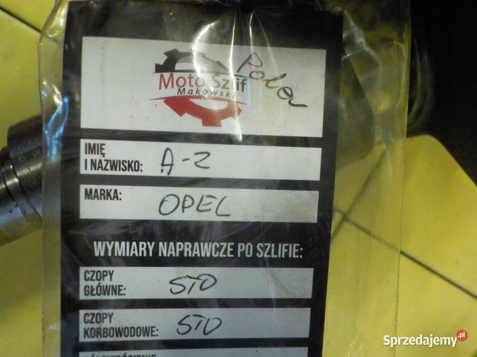 CORSA E 13 CDTI 17r B13DTE wal korbowy nominalny Suków