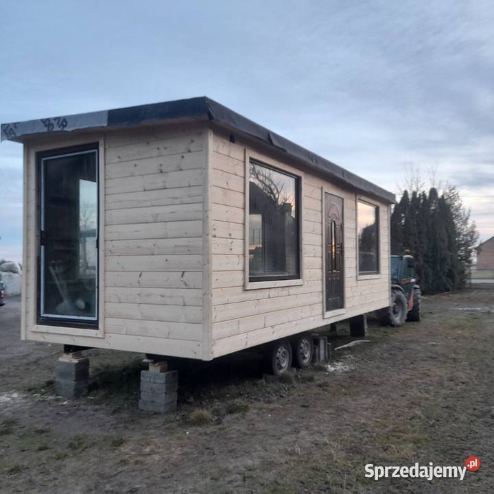 Sprzedam dom biuro kontener mieszkalny na kołach Frampol
