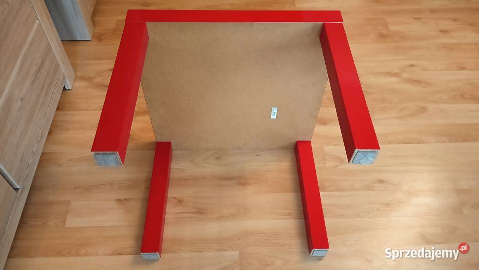 Stolik czerwony Szczecin sprzedam