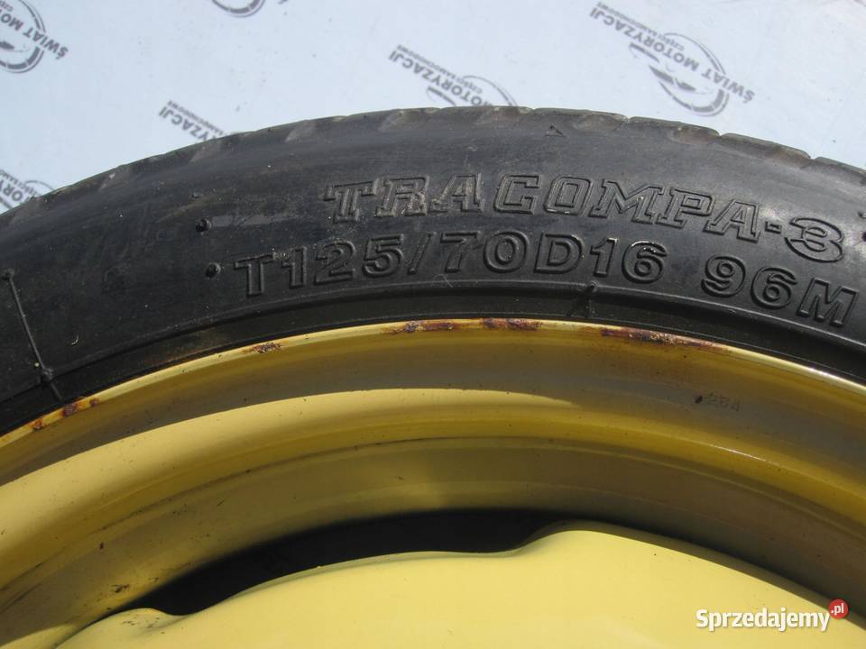 TOYOTA AVENSIS T25 PRIUS koło dojazdowe 1257016 sprzedam