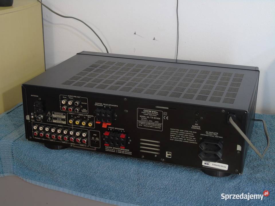 Amplituner Onkyo TXSV 434 mocny 240 wat DOSTAWA