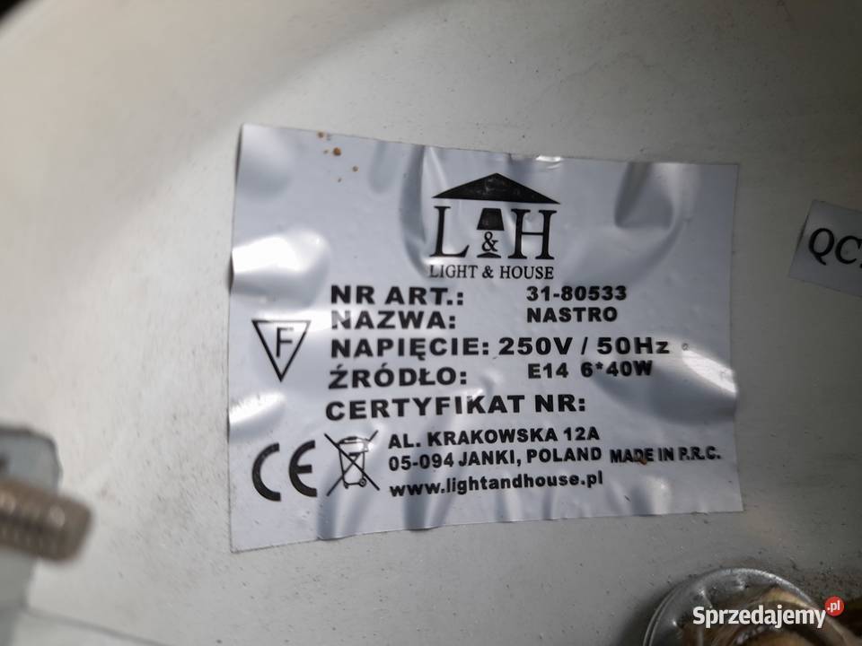 Lampa wisząca nowoczesny design Katowice