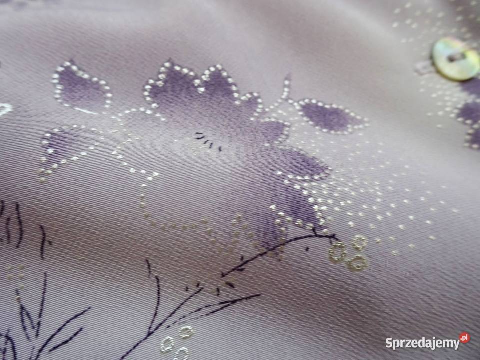 Berkertex Lawendowa srebrzona koszula 44 46 Nowy Sącz