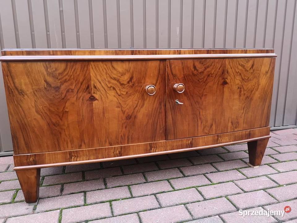 Komoda ARTDECO RTV Niska 121 Orzech Zgrabna Swarzędz