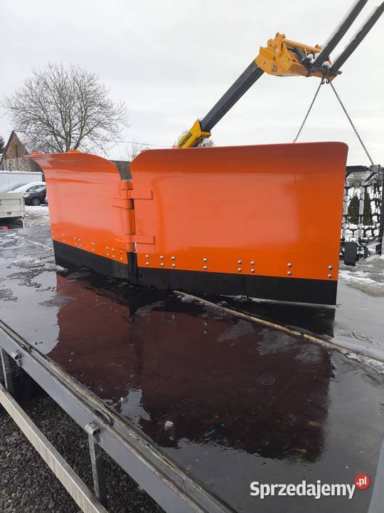 Pług do śniegu do odśnieżania mocowanie tur lubelskie Barchaczów