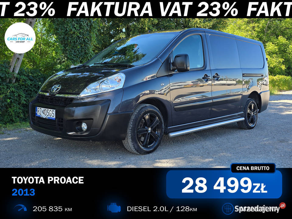 Toyota Proace 20 D 2013 webasto Rzeszów
