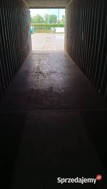 Kontener morski używany 40 HC 12 metrowy Mława sprzedam