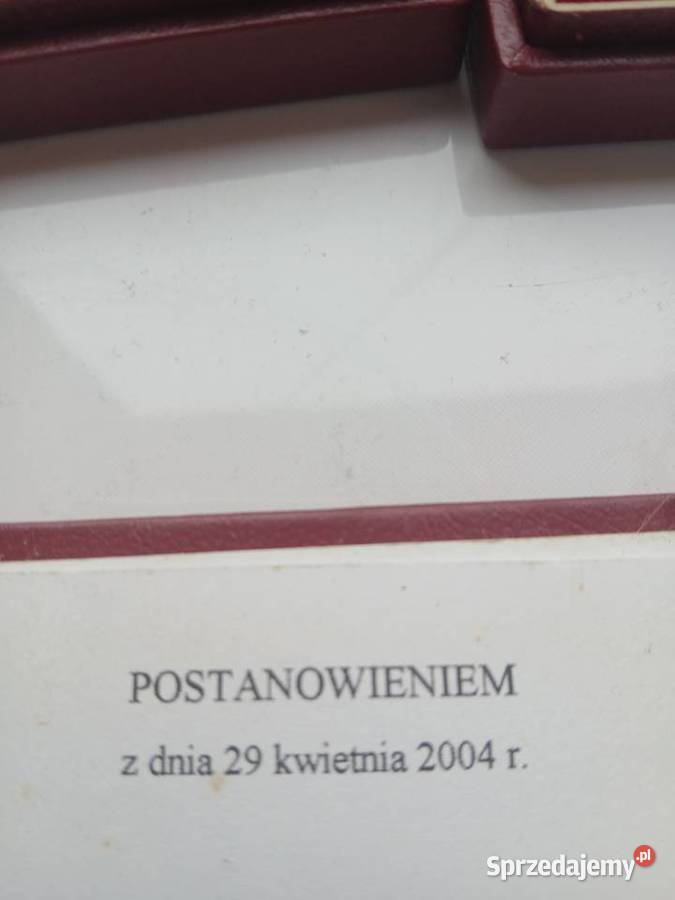 MEDAL ODZNACZENIE ORDER DŁUGOLETNIE POŻYCIE świętokrzyskie Sandomierz