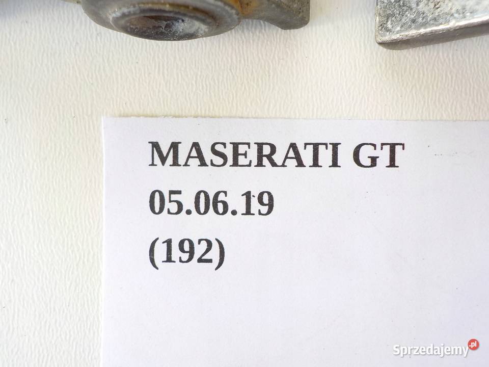 ZAWIASY DRZWI MASERATI GRANTURISMO wielkopolskie Nowy Tomyśl