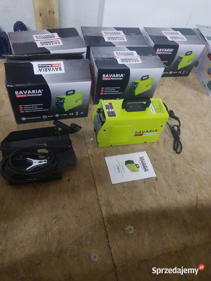 SPAWARKA INWERTOROWA MMA BAVARIA IGBT 300A LCD wielkopolskie Głogowa