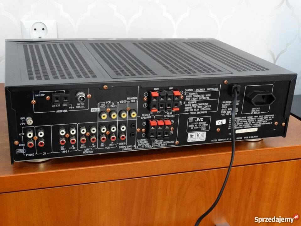Amplituner JVC RX416 mocny 225 wat WYSYŁKA podkarpackie Jasło sprzedam