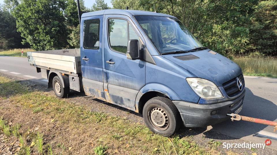 MERCEDES SPRINTER 27 CDI DOKA 7 osob 2010 śląskie Częstochowa sprzedam