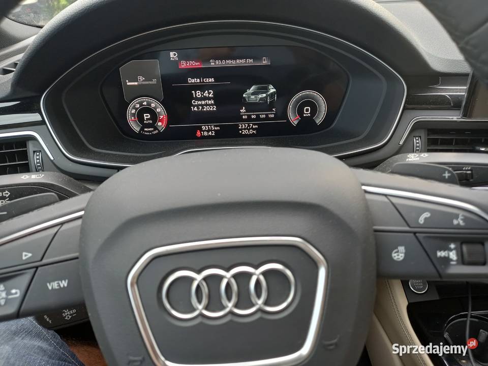Audi A4 45 TFSI mHEV Quattro Black Edition S A4 śląskie Rybarzowice