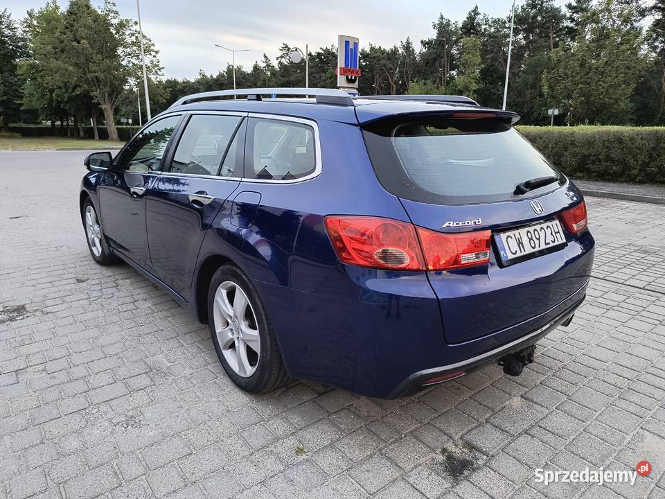 Honda Accord VIII Tourer 20 benzyna wielofunkcyjna kierownica kujawsko-pomorskie Włocławek