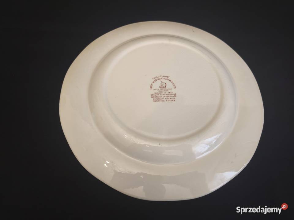 Talerzpółmisek angielski Wedgwood Chełm