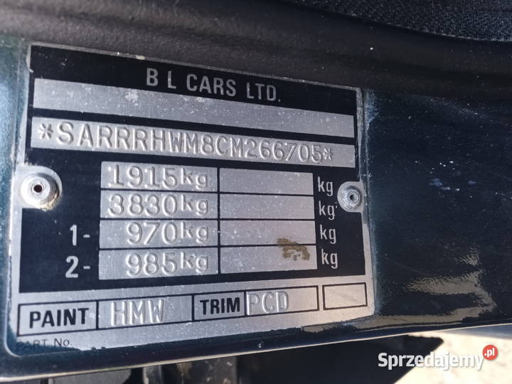 Rover SD1 mazowieckie Piastów