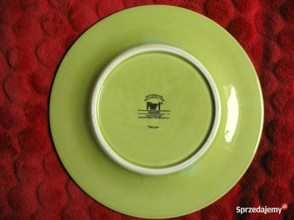 Talerz PIOR 1 Portugalia 23 zielony mazowieckie Siedlce sprzedam