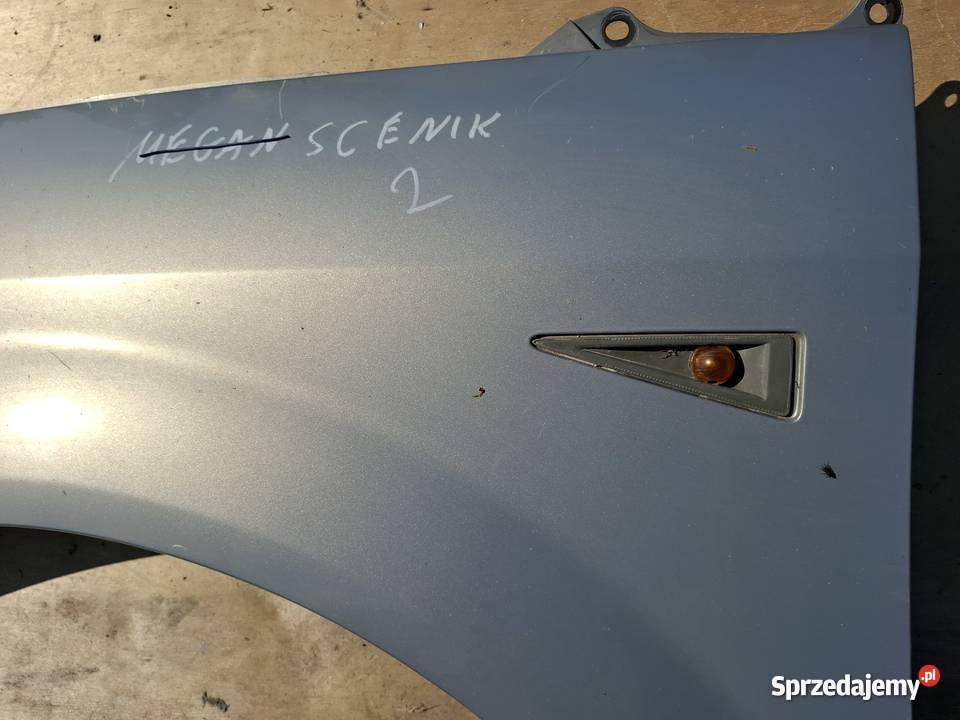 Błotnik Lewy Przód Renault Scenic II osobowe Pozostałe Wisznice