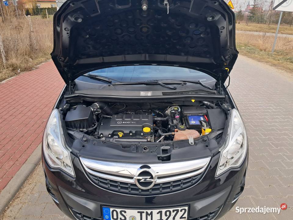 Opel corsa d lift Wersja Satelite navi isofix 14 welurowa tapicerka Corsa