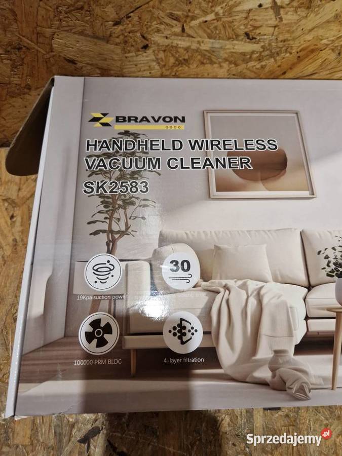 Odkurzacz Bravon SK2583 to nowoczesny odkurzacz Głogowa sprzedam