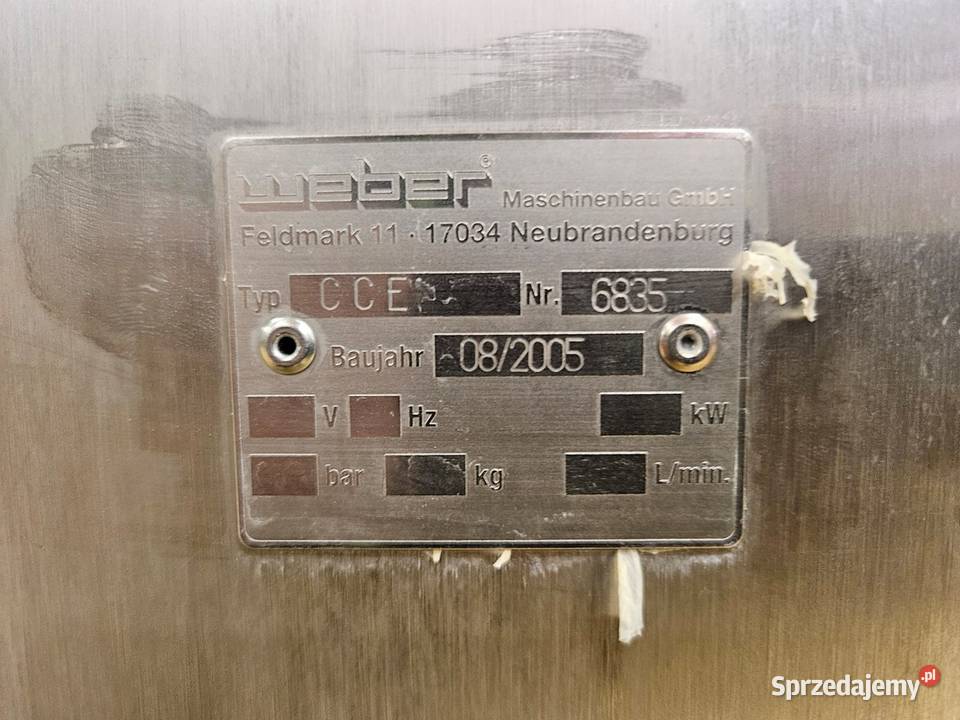 Linia do krojenia Weber Krajalnica Waga Krotoszyn