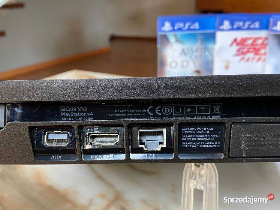 SPRZEDAM PLAYSTATION SLIM 500GB GRY