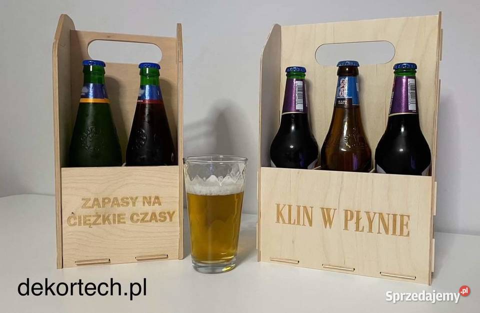 Skrzynka na piwo czteropak na piwo transporter Chomranice