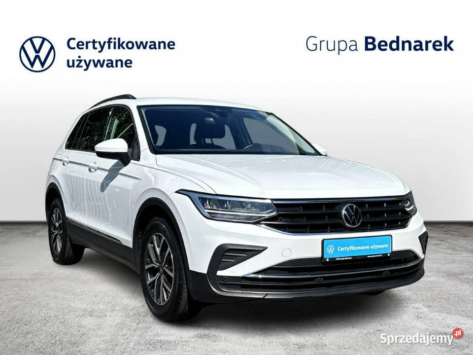 Volkswagen Tiguan Bezwypadkowy Salon Polska światła LED Motoryzacja Łódź