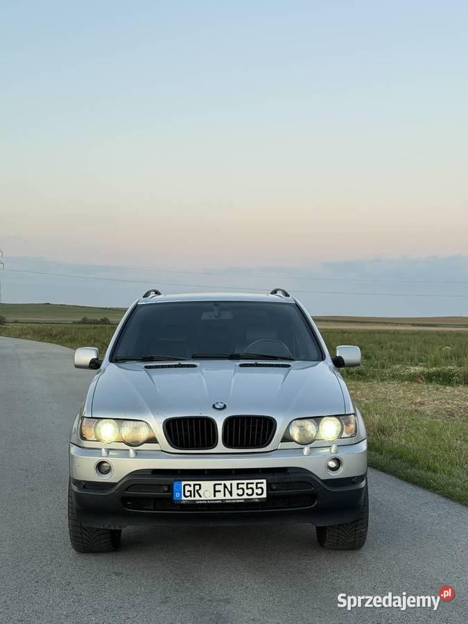 BMW X5 30i 2001 r M pakiet nieuszkodzony Pszenno