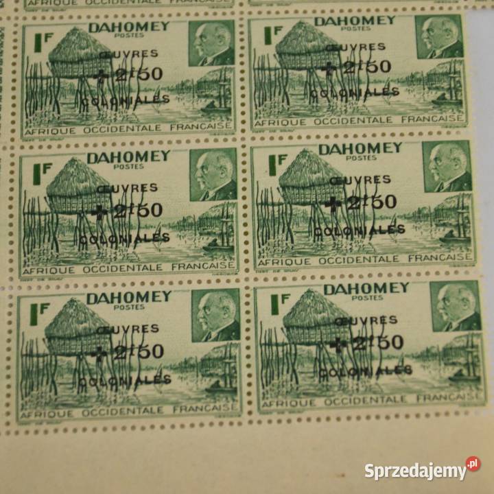 Dahomey Kolonie francuskie reżimu Vichy Marshal Bronisze
