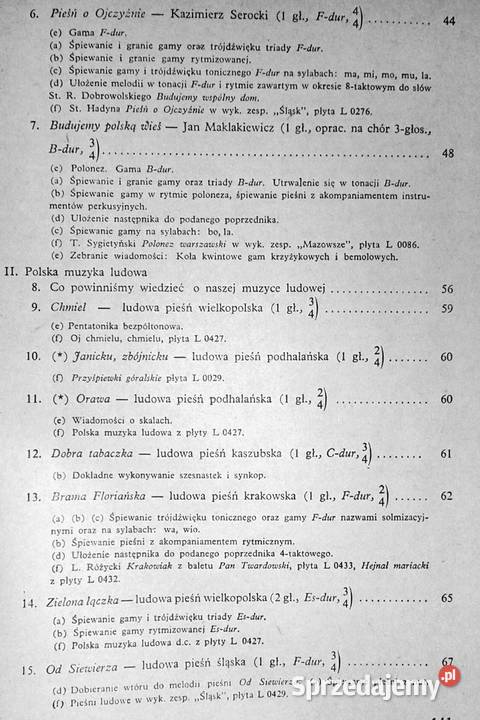 W krainie muzyki Stanisław Matecki miękka Chełm sprzedam