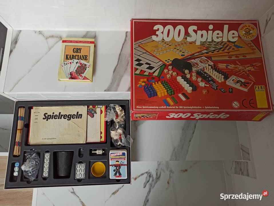Zestaw 300 gier mini Encyklopedią Gry Karciane Oława sprzedam