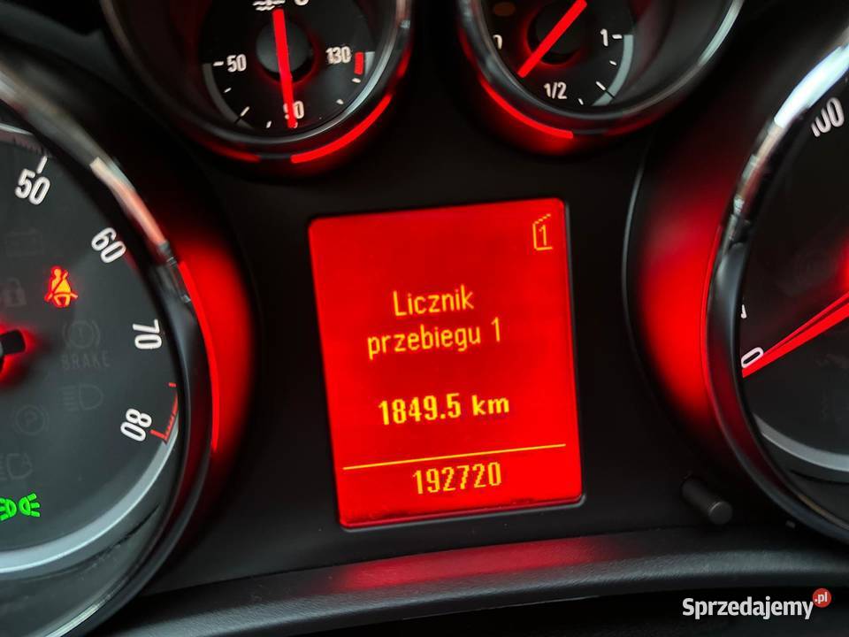 OPEL ASTRA J 14 Benzyna 2012 Astra Astra Haczów