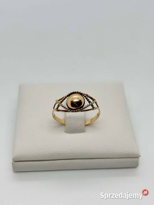 Złoty Pierścionek pr 585 085g Rozmiar 11 Elbląg