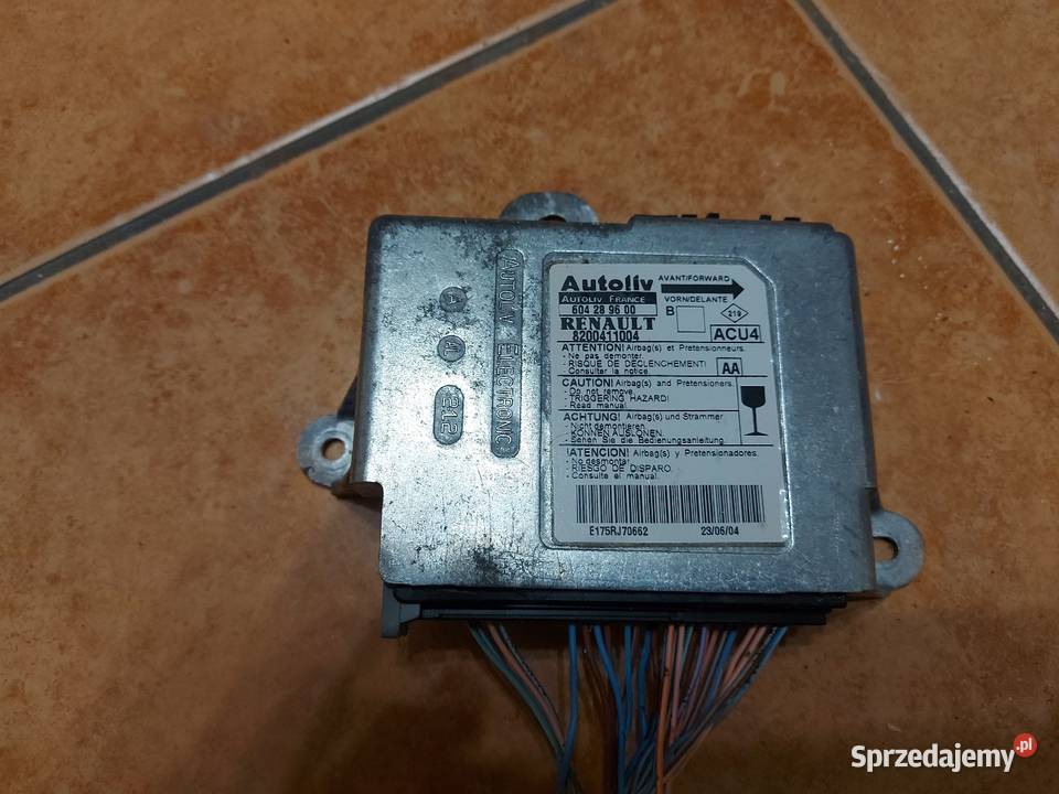 Moduł poduszek Renault Megane 2 Poduszki powietrzne Bolesławiec