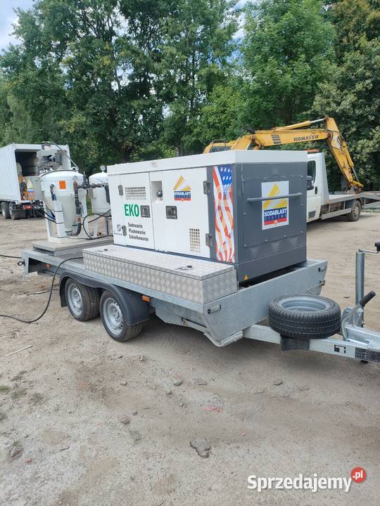 Wynajem maszyna do sodowania piaskowania Bogaczów