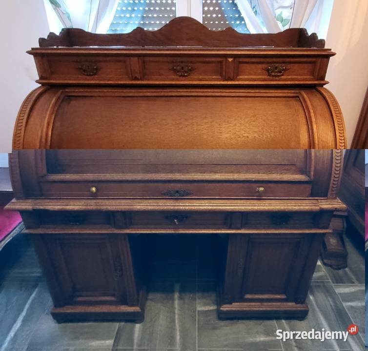 Biurko antyczne cylindrowe Biurka Nysa sprzedam