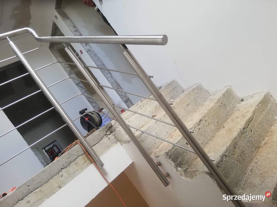 Balustrady ze stali nierdzewnej satyna świętokrzyskie Kielce
