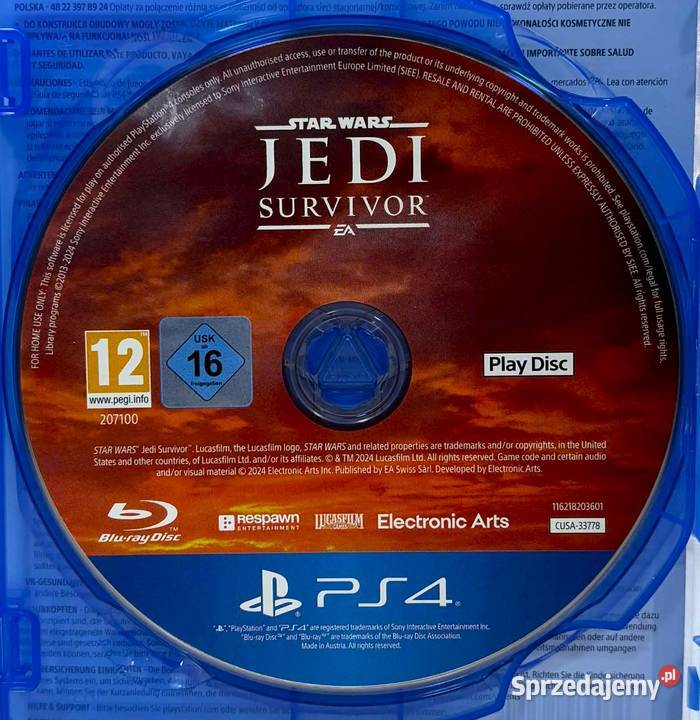 Gra 4 Star Wars Jedi Ocalały
