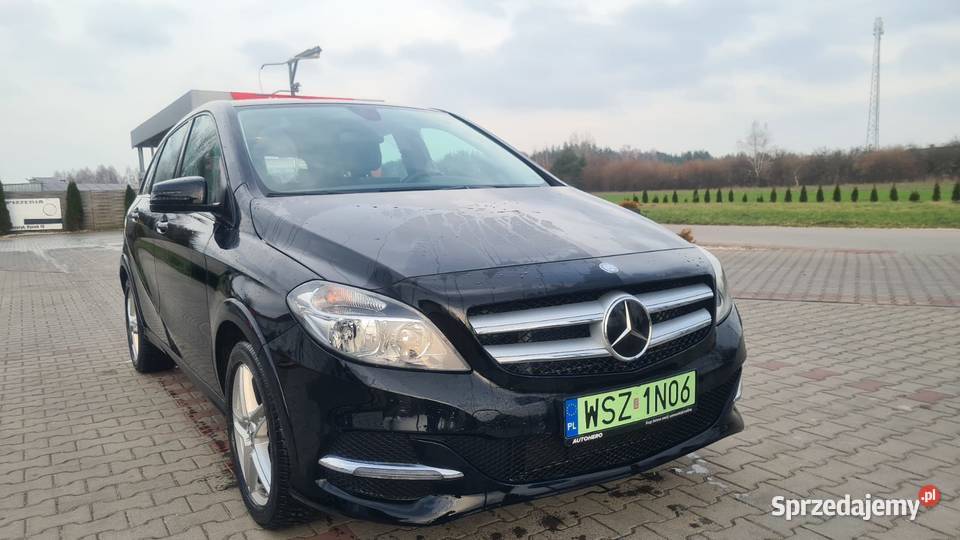 Mercedes b250e elektryczny 55 przebiegu mazowieckie Żerdź