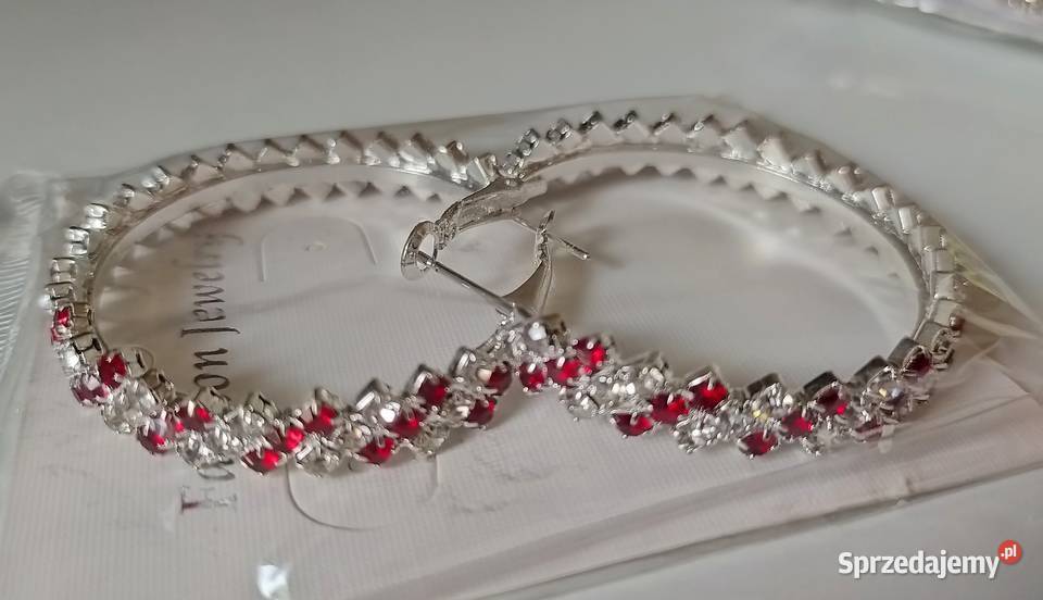 Kolczyki koła Łódź sprzedam