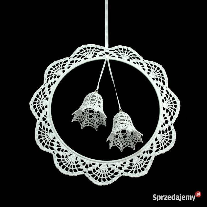 Zawieszka ozdoba na okno szydełkowa 28 Z170