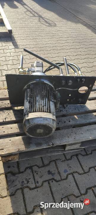 pompa hydrauliczna połączona z silnikiem Janikowo