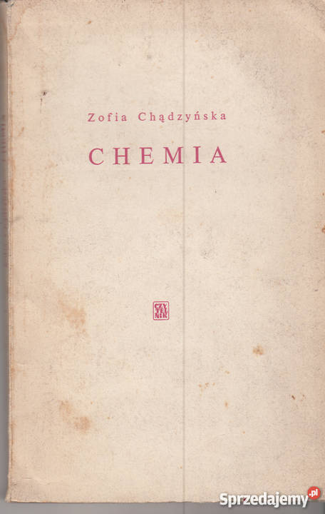 01734 CHEMIA ZOFIA CHĄDZYŃSKA małopolskie Czyrna